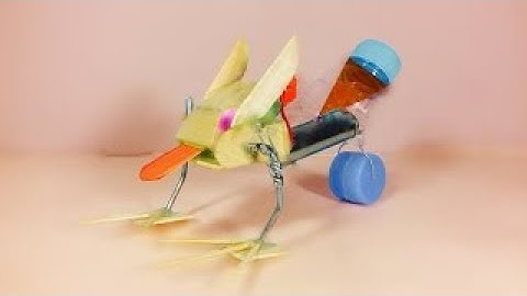 AWESOME DRADON ROBOT - How to make two legged walking robot