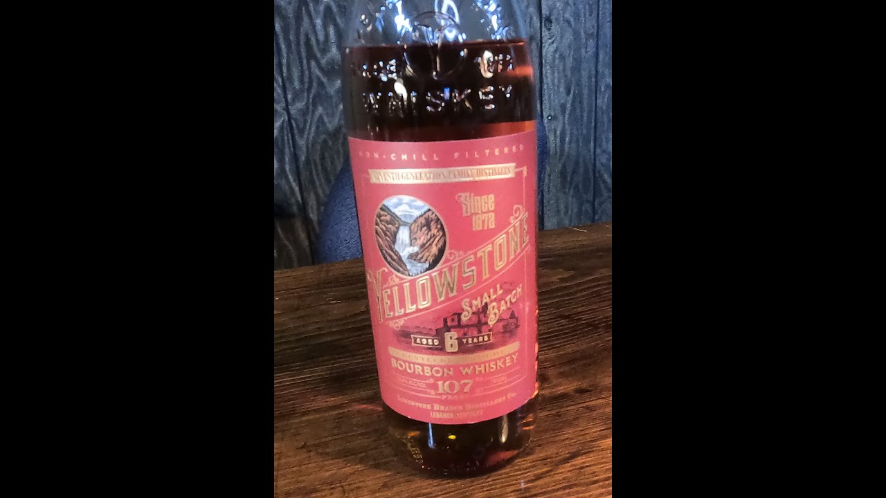 Whiskey Review 284;  Yellowstone Small Batch 6 year old 107 proof, Kentucky Straight Bourbon Whiskey