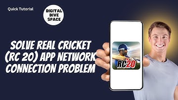How To Solve Real Cricket (RC 20) App Network Connection Problem
