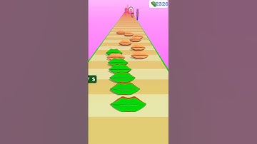 💋😻 Lips stack is beautiful 💄 lipstick colour exchange run gameplay level 211 🎮‼️ #games #lipstick