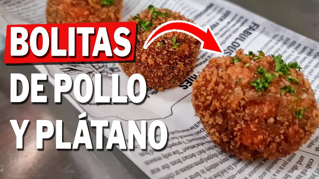 Cómo hacer las croquetas de pollo