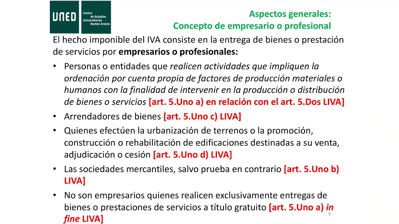 Update IVA-02 Aspectos generales