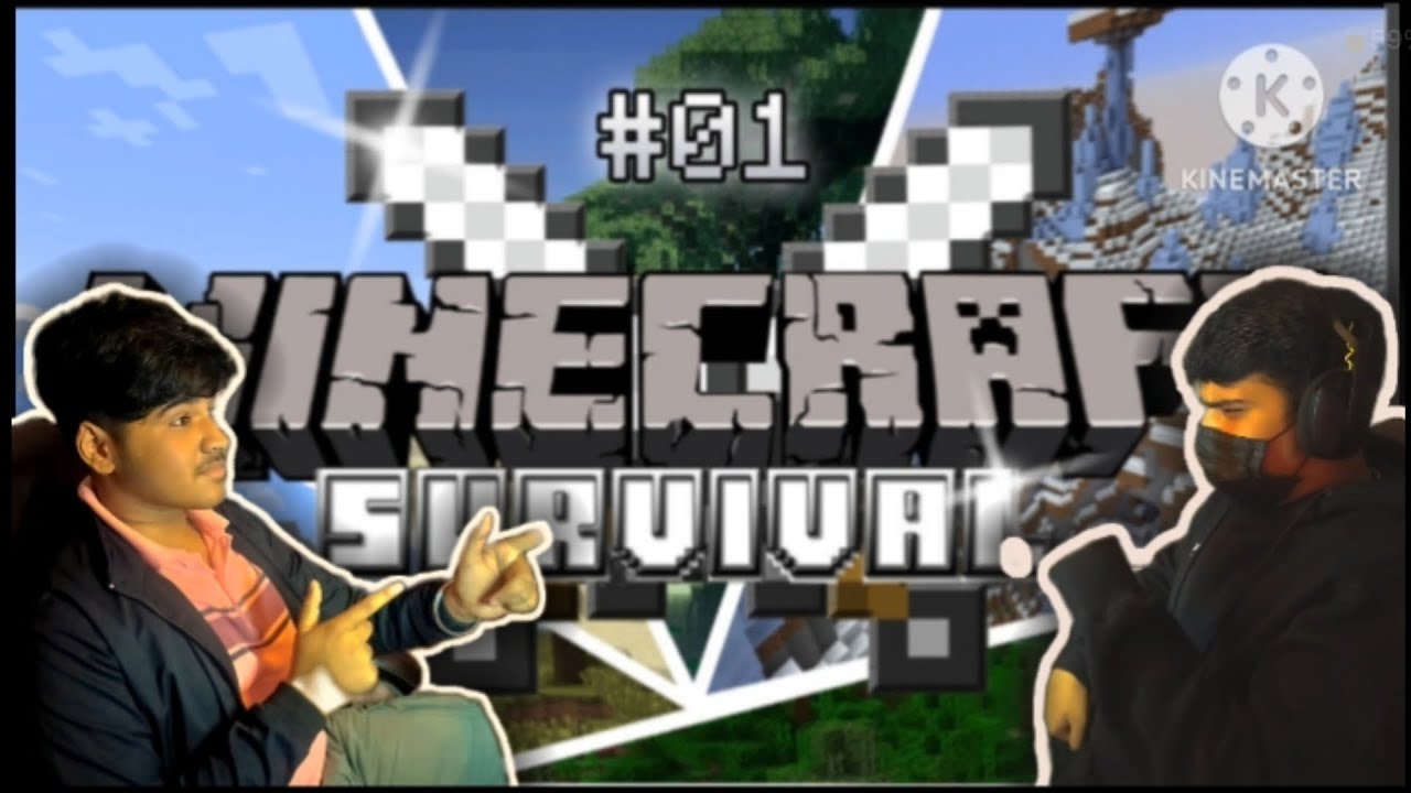 Playing Minecraft with my friend !! 🔥 | Part 1 | minecraft • survival ...