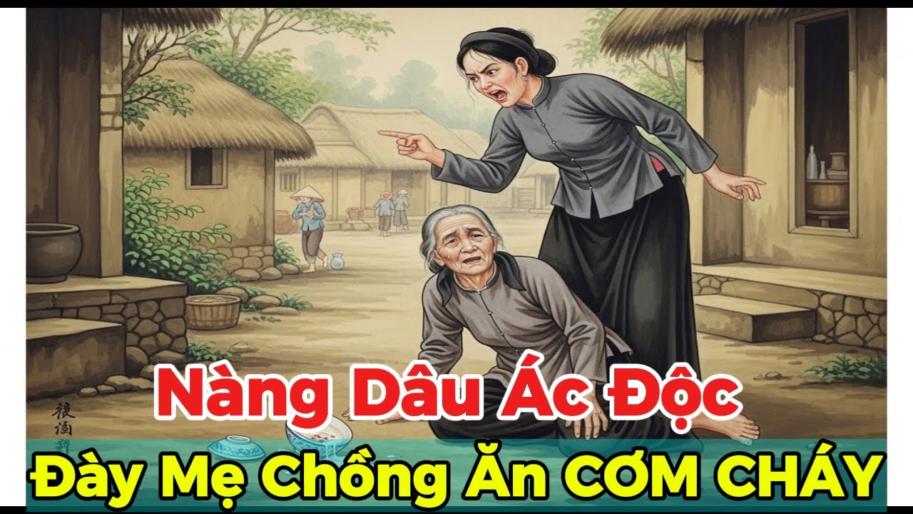Câu Chuyện Phật Pháp Nhân Quả : Nàng Dâu Ác Độc Đày Mẹ Chồng Ăn CƠM CHÁY