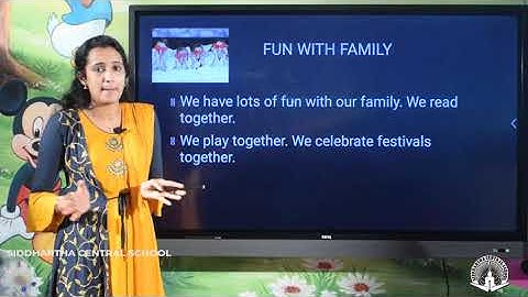 CLASS 1 EVS CH 5 I LOVE MY FAMILY PART 2