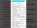 learn phrasal verbs with 'feel '