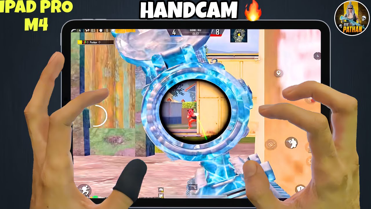 iPad Pro m4 😍 PUBG HANDCAM Smooth + 120 FPS 🔥 тест PUBG / Игровой процесс / Лучшая чувствительность