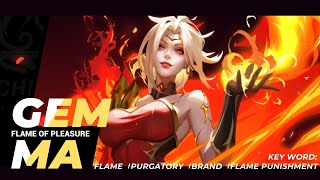 Gemma Flame of Pleasure , feel the burn of the flame!