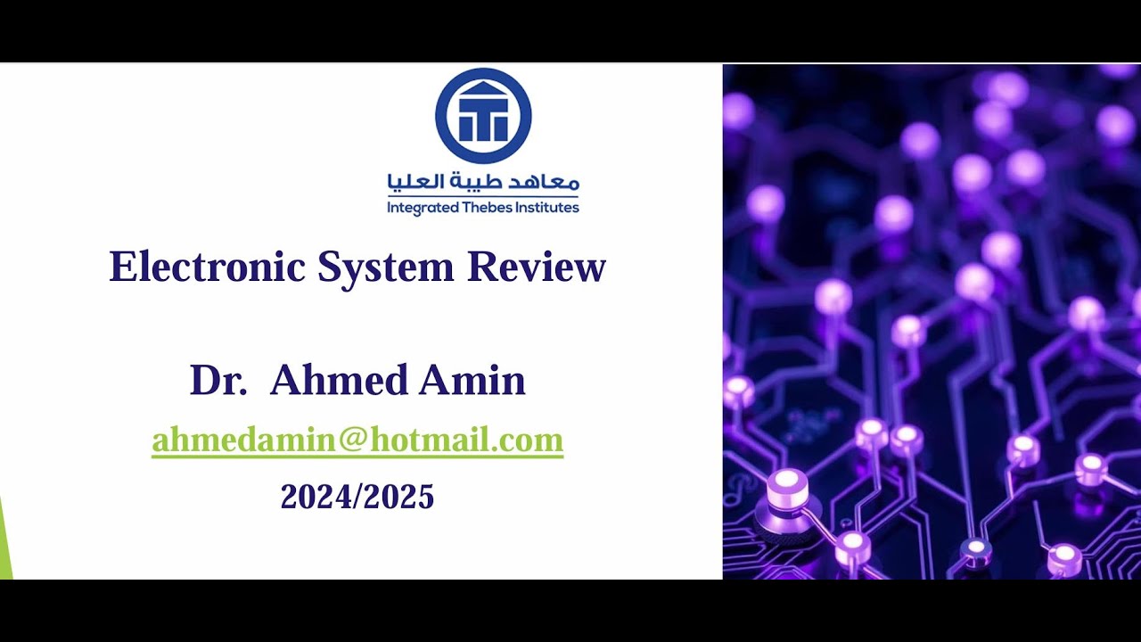 5 Egyptian Auditing standards  معايير مراجعة -مصرElectronic System Review  مراجعة النظم الإلكترونية