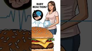 Hidden Risk?⚠️ Is Eating a Burger Safe During Pregnancy? #shorts