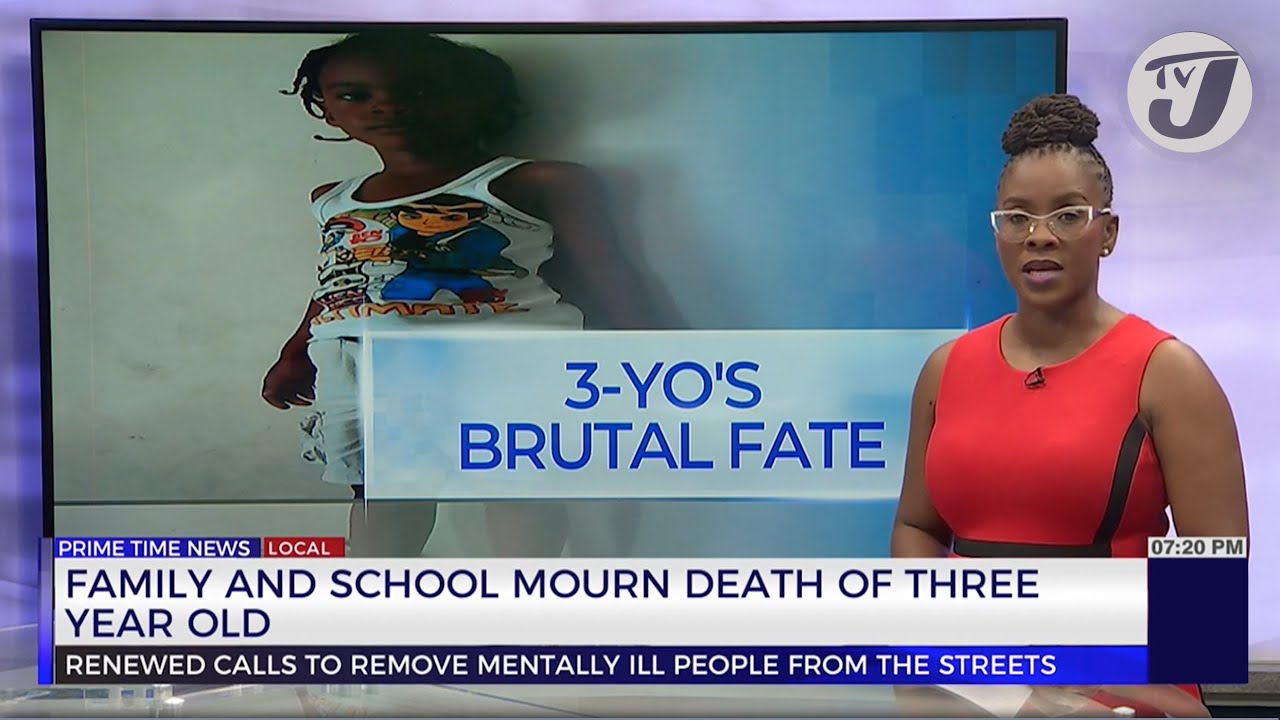 Family & Schools Mourn Death of 3 Year Old | TVJ News - YouTube