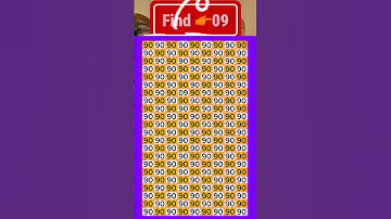 Find the odd number 09 #shorts #youtubeshorts #oddoneout #duet #xoteam #mytime #firstnote #xomgpop