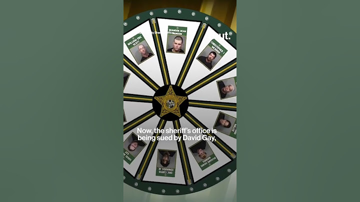 A man is suing a Florida sheriff’s office. Here’s why …