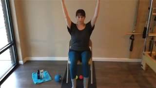 Basic workout using Chair for support screenshot 5