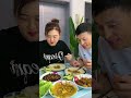 Funny husband and wife yummy food eating challenge 