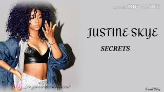 Justine Skye - Secrets (Lyrics)