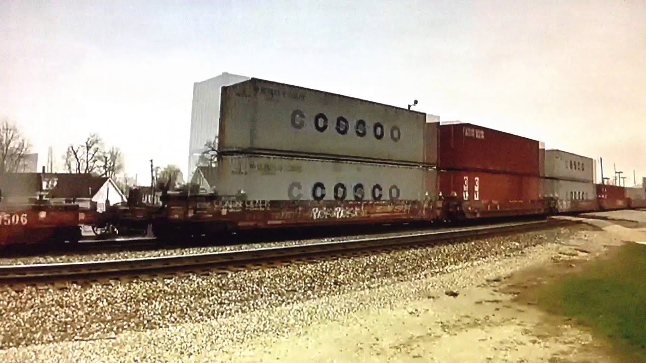 Rare! CREX 1337 Leads Intermodal Through Coal City,IL On Railstream ...