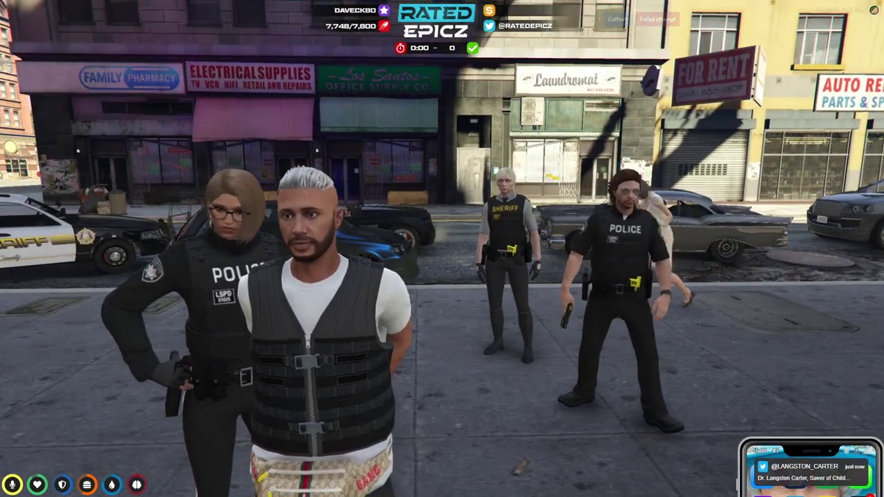 Randy gets pulled over by the cops