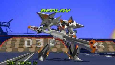 Virtual-on Oratorio Tangram: Specineff gameplay