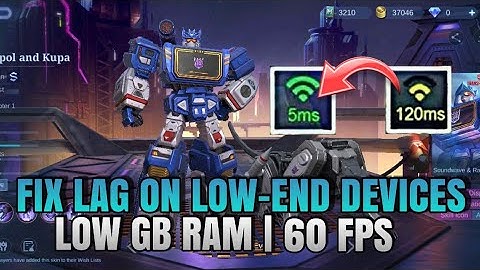 NEW ML Anti Lag 60 Fps  Smooth Gaming, No Delay Ping Booster, Patch Transformers 2022 | MLBB Fix lag