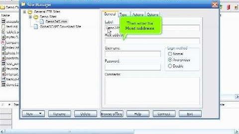 micfo | how to configure your website in CuteFTP