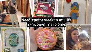 Needlepoint week in my life | 07.06.2026 - 07.12.2026