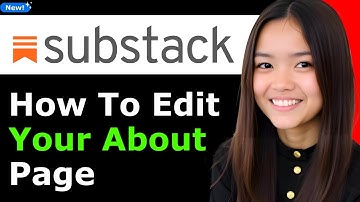 How to Edit Your About Page on Substack 2025 (Step By Step)