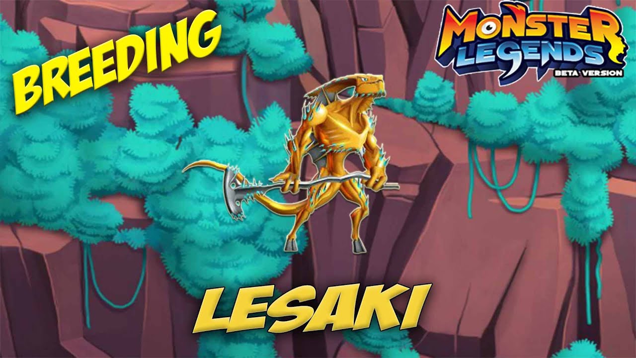 Monster Legends - How To Get Lesaki + Combat