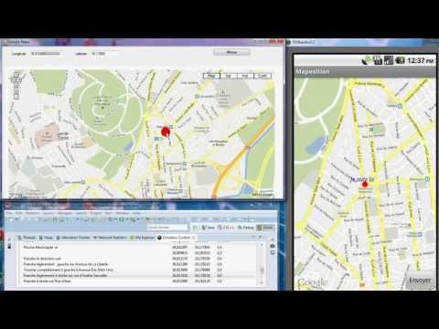 Android : Affichage de ma position GPS  avec VB.NET 2010 et PHP
