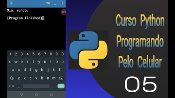 Curso Python - Aula 05 | Importação de Módulos | #Programando pelo celular.