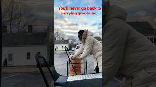 Soft life tip: never struggle with grocery bags #hack #apartment #softlife screenshot 5
