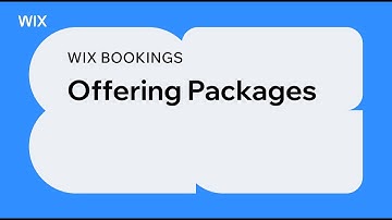 Wix Bookings | Offering Packages