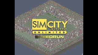 SimCity 3000: 1 million population (Hard) in 1:10:28