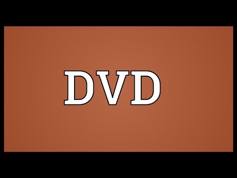 DVD Meaning