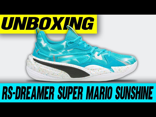 Unboxing Puma RS-DREAMER SUPER MARIO SUNSHINE - YouTube
