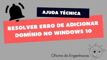 Tec - Resolving error add domain in Windows 10-1803