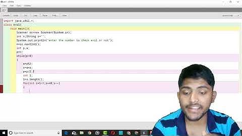 Evil Number | Java programming | ISC/ICSE important