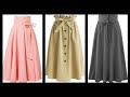 High waisted A line Skirts outfit wear with tops design ideas for daily wear and office wear work
