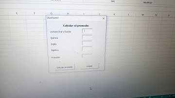 Programa visual basic para obtener promedio de calificación