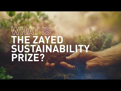 What is the Zayed Sustainability Prize?