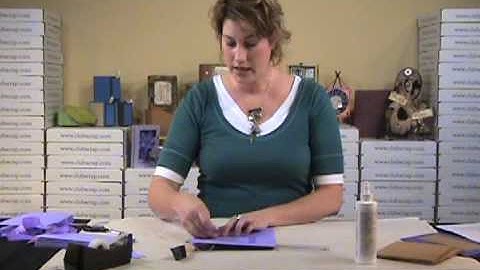 Stitch Bound Book Tutorial : Part 2