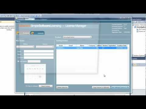 Software Licensing Crash Course Demo