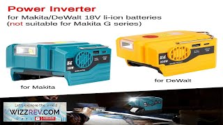 AC 220V Inverter Generator Power inverter LED Outdoor Camping Adapter Power Supply