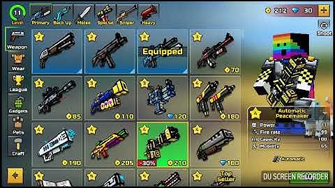 BUYING THE AUTOMATIC PEACE MAKER (PIXEL GUN 3D)