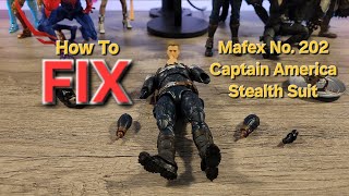 How To FIX Mafex No. 202 Captain America Stealth Suit