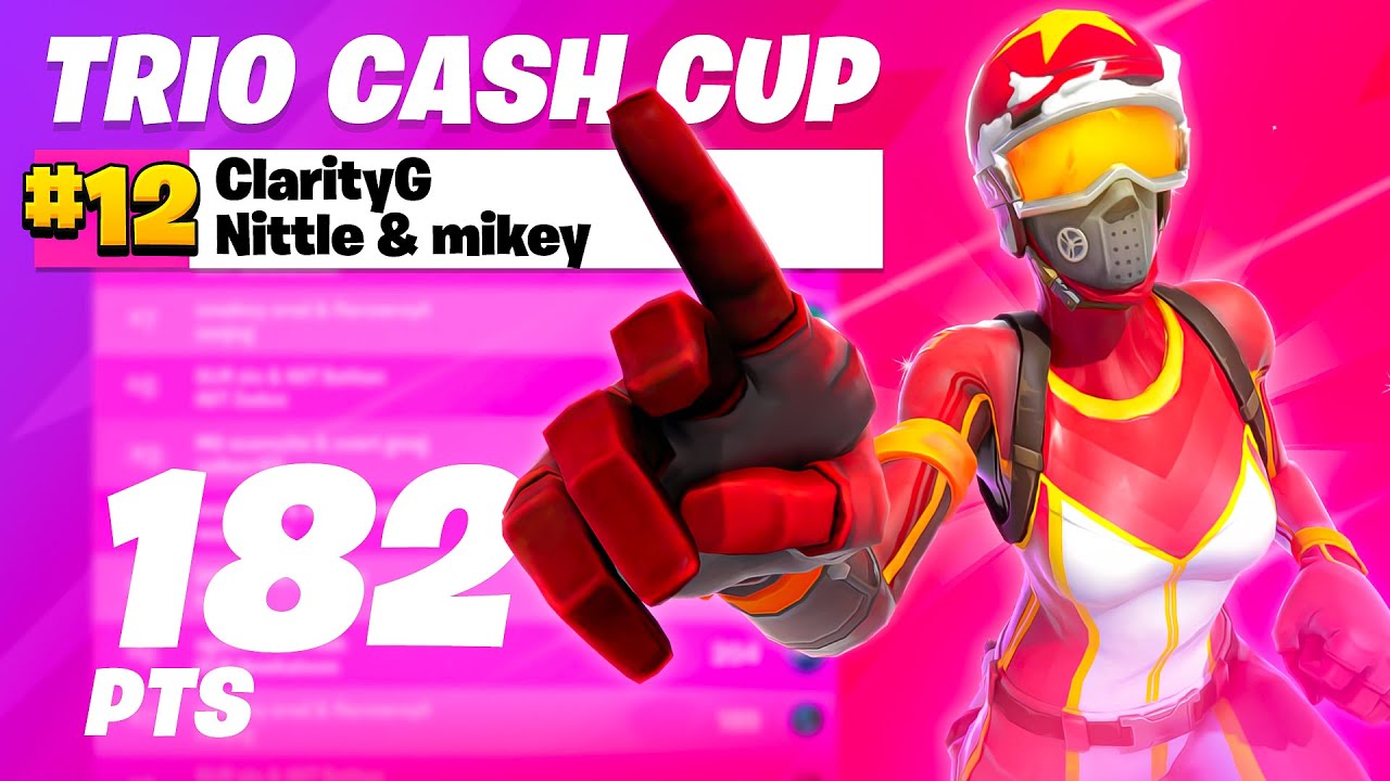 12th in TRIO CASH CUP 🏆 (Highlights) | clarityG