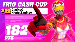 12th in TRIO CASH CUP π (Highlights) | clarityG