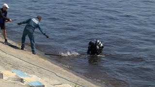 Вот что находят водолазы на дне Волги