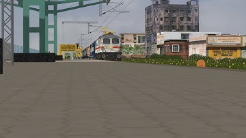 Southern Railway Highlights | MSTS | OPEN RAILS | WAP7 | Aralvaymozhi Railway station | 1080P |