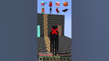 Choose Challenge vs Different Mobs #minecraft #shorts #meme